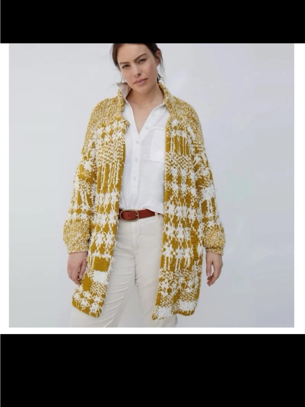 ANTHROPOLOGIE Shaina Sweater Coat fits up to a Large - Picture 6 of 12